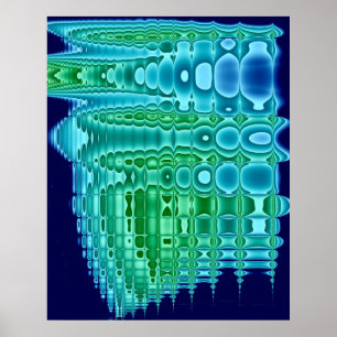 Póster Lamas de óleo no washboard