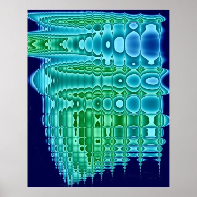 Póster Lamas de óleo no washboard (Frente)