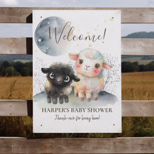 Poster Lamb Chá de fraldas neutro