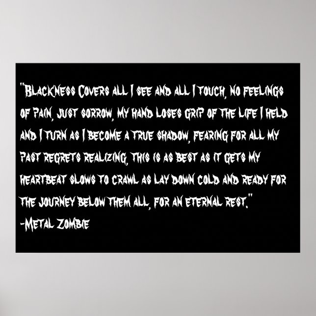 Poster Lamenta o passado (Frente)