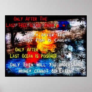 Póster Lamentação do planeta