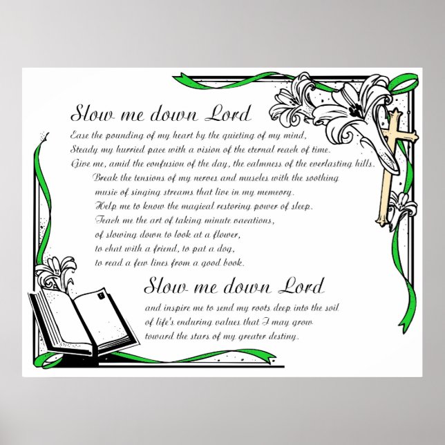 Póster lamente-me Senhor (Frente)