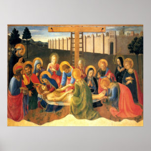 Poster Lamentos sobre o renascimento do Fra Angelico do