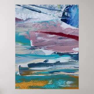 Poster  Lámina Amanecer Rosado Monticelli Art