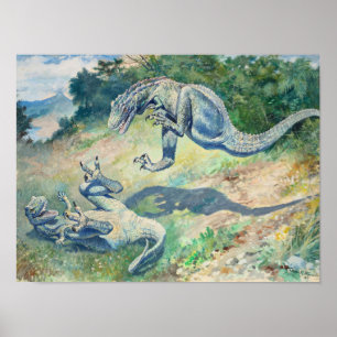 Poster Lâminas de salto