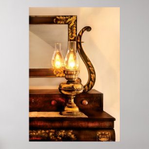 Poster Lâmpada - A agência e a lanterna