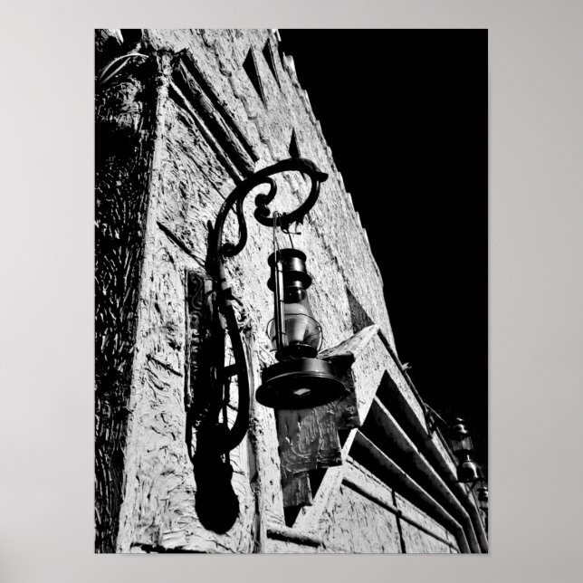 Poster Lâmpada antiga (Frente)