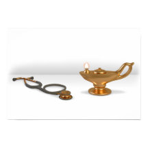 Lâmpada De Enfermagem E Estetoscópio