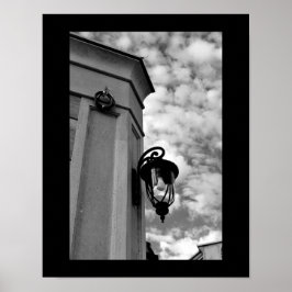 Poster Lâmpada no dia nublado