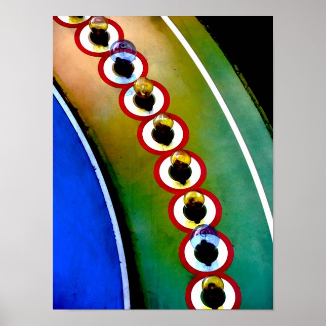 Póster Lâmpadas Leves (Frente)