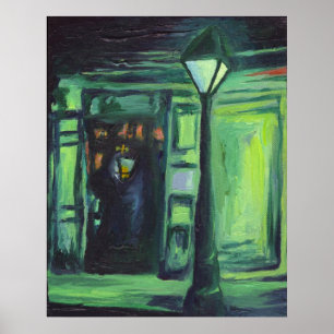 Póster Lamplight