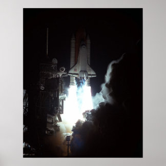 Póster Lançamento da Atlântida espacial (STS-76)