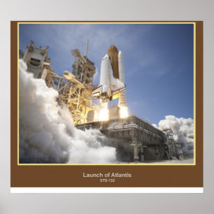 Poster Lançamento da Atlantis STS-132