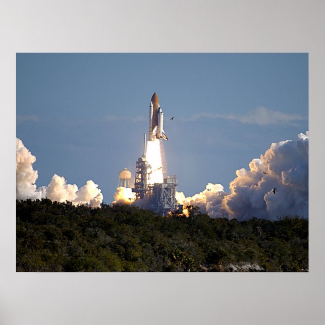 Poster Lançamento da Colúmbia Espacial (STS-107) (Frente)