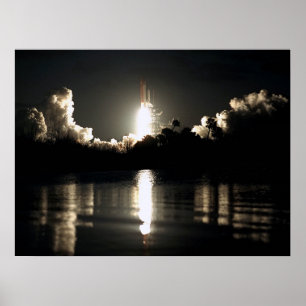 Póster Lançamento da Colúmbia Espacial (STS-61C)