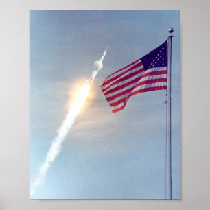 Póster Lançamento de Apollo 11