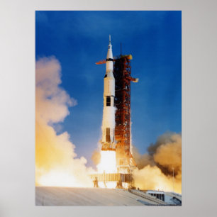Poster Lançamento de Apollo 11