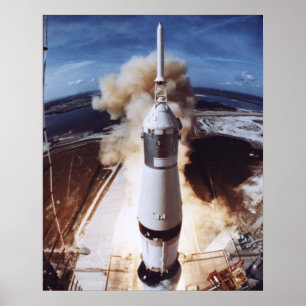 Poster Lançamento de Apollo 11