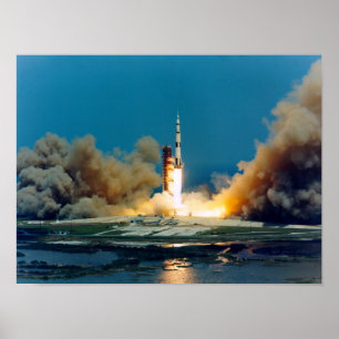 Póster Lançamento de Apollo 16