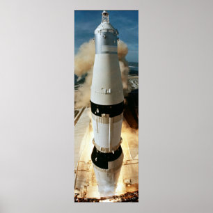 Póster Lançamento do Apollo 11