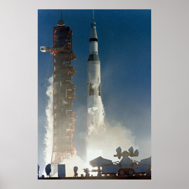 Póster Lançamento do Apollo 12 (Frente)