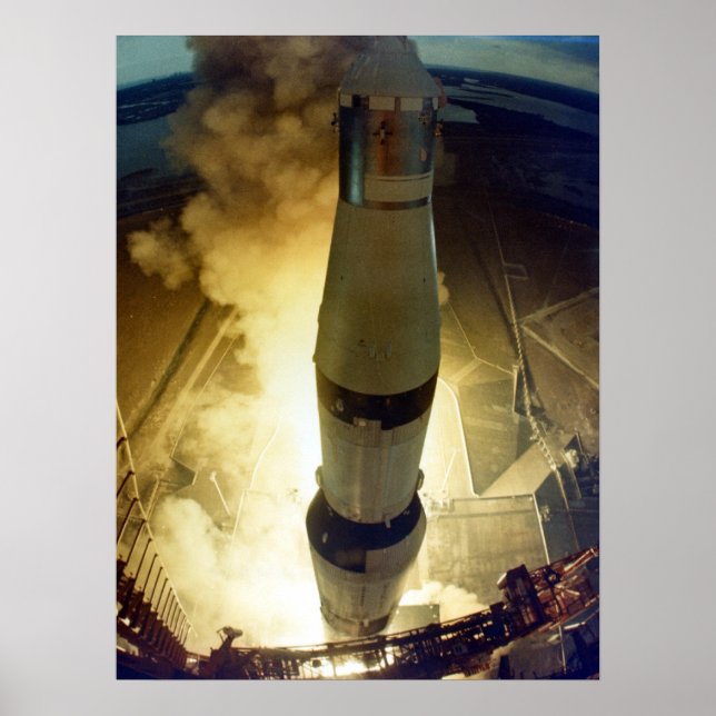 Póster Lançamento do Apollo 14 (Frente)
