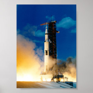 Póster Lançamento do Apollo 16