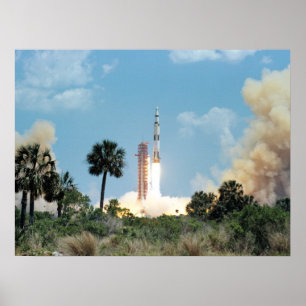 Poster Lançamento do Apollo 16