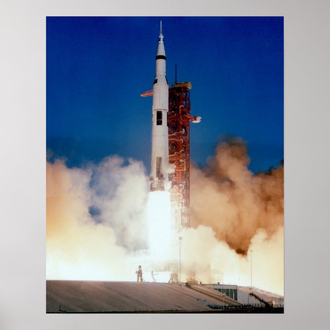 Póster Lançamento do Apollo 8 (Frente)