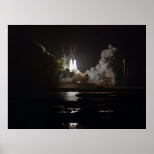 Póster Lançamento do Desafiador de Encerramento de Espaço