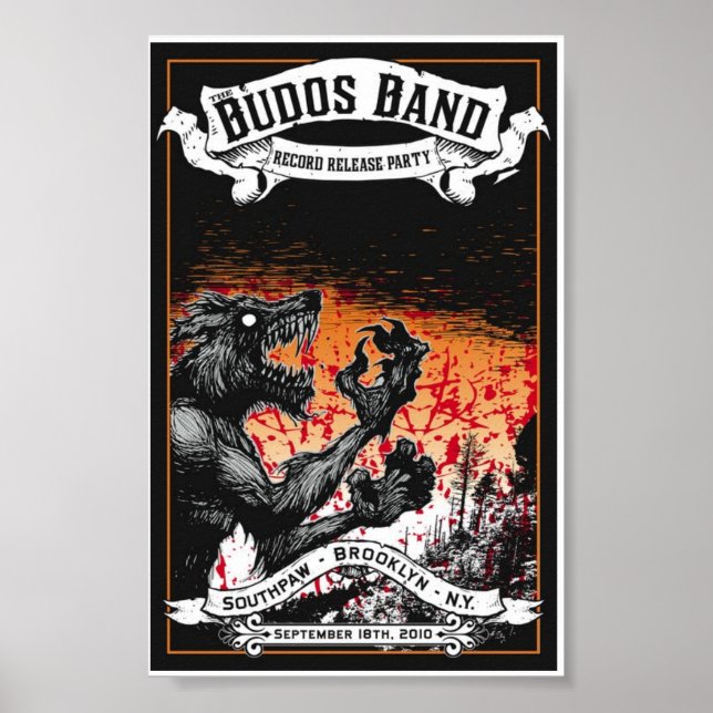 Póster Lançamento do Disco Budos Band III (Frente)