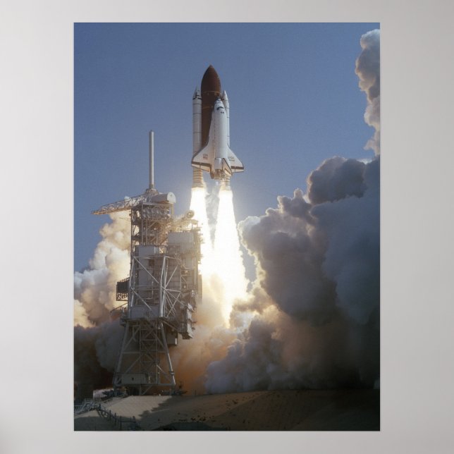 Poster Lançamento do Endeavor do Ônibus Espacial (STS-47) (Frente)