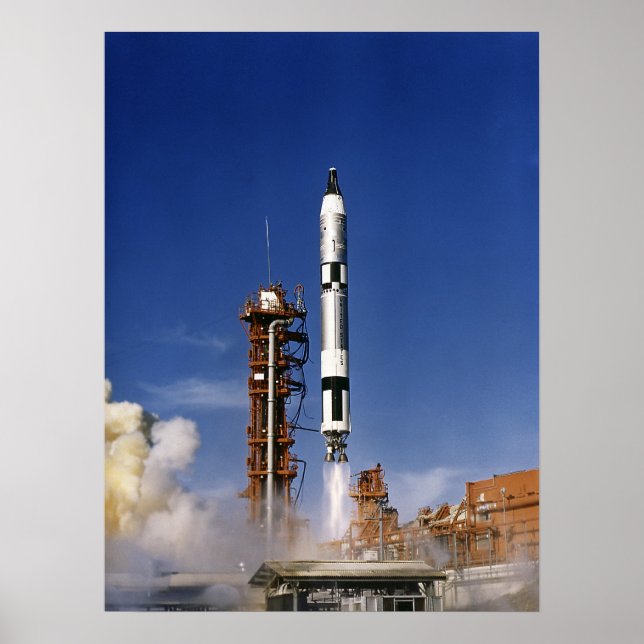 Póster Lançamento do Gemini 12 (Frente)