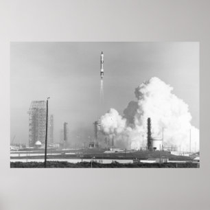 Póster Lançamento do Gemini 6A