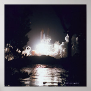 Póster Lançamento do ônibus espacial