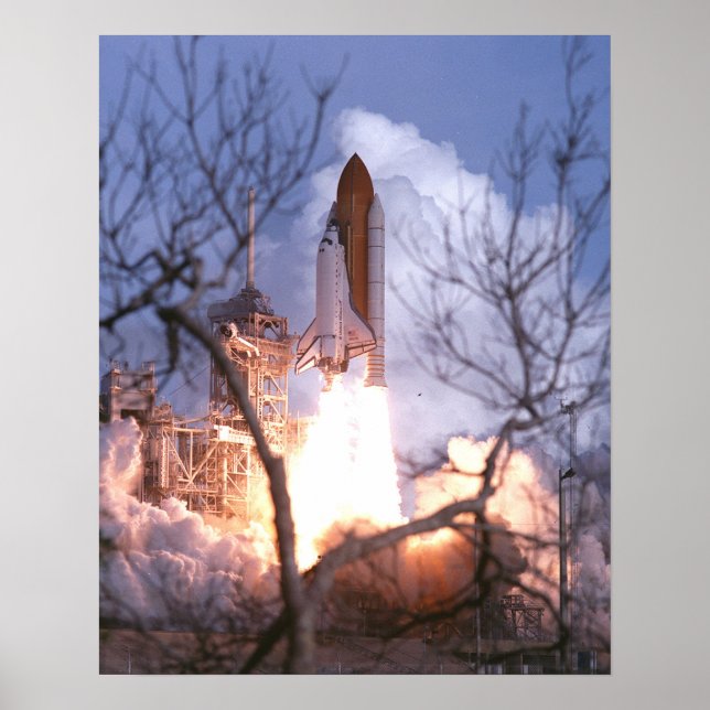 Póster Lançamento do Shuttle Atlantis (STS-106) (Frente)