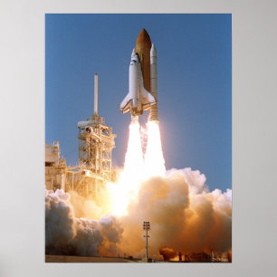Póster Lançamento do Shuttle Atlantis (STS-112)