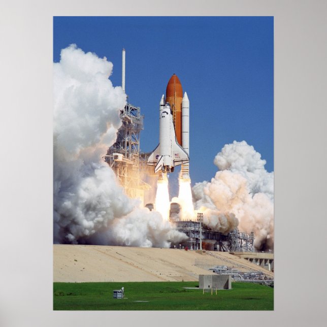 Póster Lançamento do Shuttle Atlantis (STS-115) (Frente)