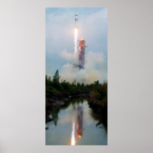 Póster Lançamento do Skylab 2