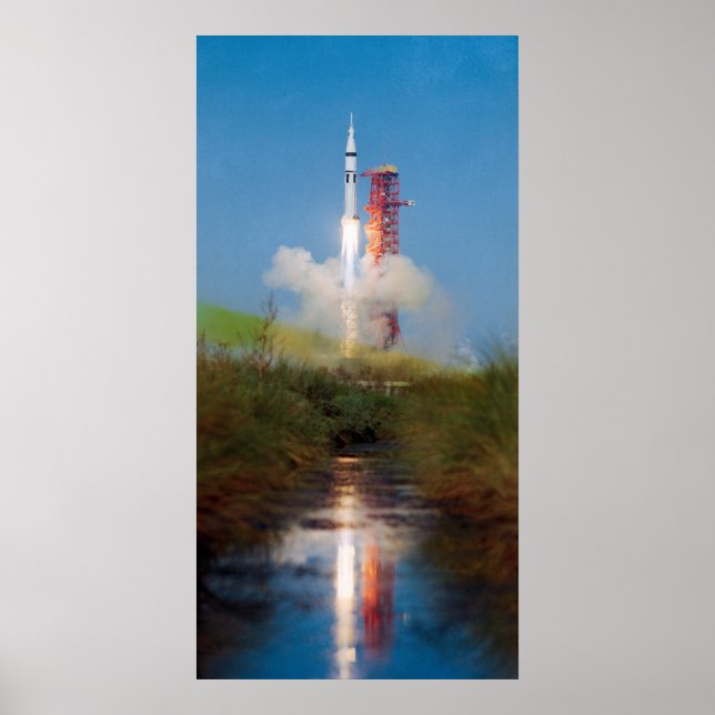 Póster Lançamento do Skylab 4 (Frente)