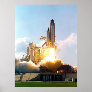 Poster Lançamento do vaivém espacial Atlantis (STS-112)