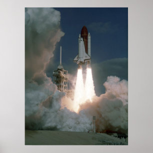 Póster Lançamento do vaivém espacial Atlantis (STS-27)