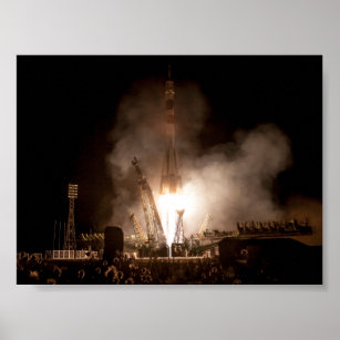 Poster Lançamento Soyuz