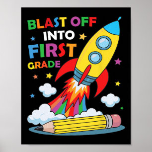 Poster Lançar na 1ª Série no Primeiro Dia de Escola