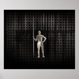 Poster Lance de dardo; Legal