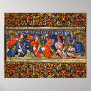 Poster Lancelot do Lago no Torneio de Camelot 