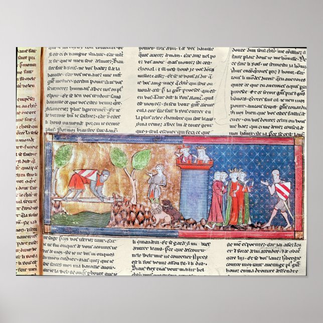 Póster Lancelot prova seu amor (Frente)