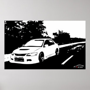 Poster Lancer EVO 9