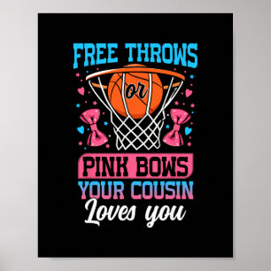 Poster Lances Livres Ou Laços Cor-de-Rosa Seu Primo Te Am