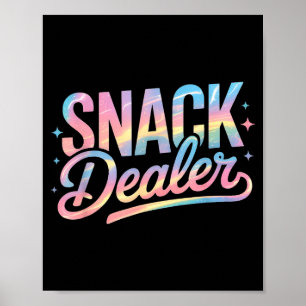 Poster Lanche Divertido Dizendo Amante de Comida Humoríst